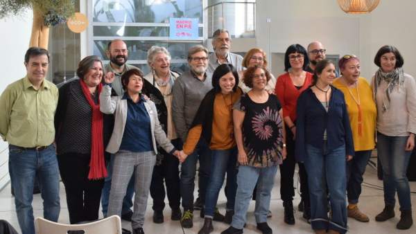 Arce, Rodríguez y Carmona, entre los integrantes de la candidatura que concurrirán a las primarias de Madrid en Pie. Arce, Rodríguez y Carmona, entre los integrantes de la candidatura que concurrirán a las primarias de Madrid en Pie.