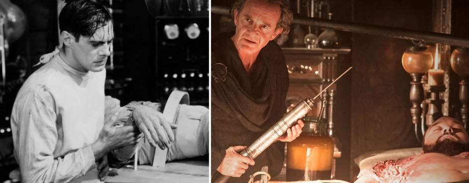 El doctor Frankenstein (1931) y Juego de tronos
