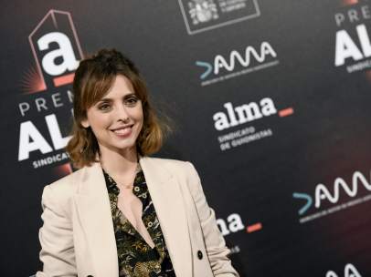 La actriz, en la primera edición de los Premios del Sindicato de Guionistas.
