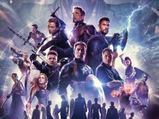 Póster chino de 'Vengadores: Endgame'.