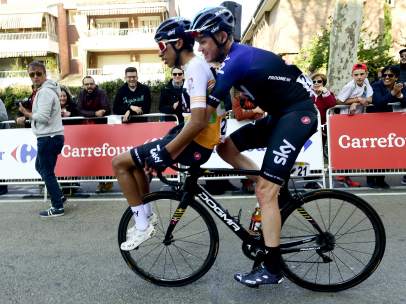 Chris Froome y Egan Bernal