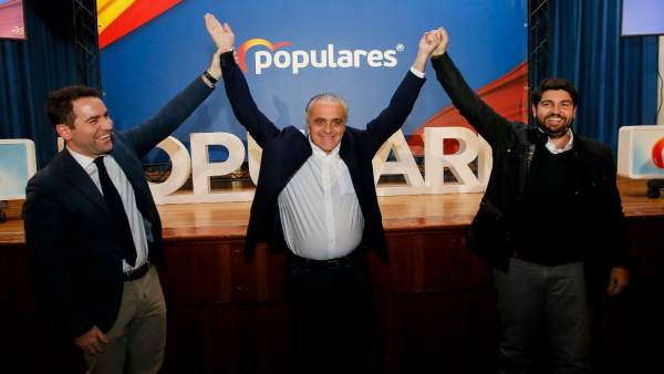 Agua.- López Miras: 'Nadie ha dado la cara para defender a los regantes y al Taj Agua.- López Miras: 'Nadie ha dado la cara para defender a los regantes y al Taj