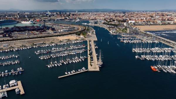 València vista desde la Marina València vista desde la Marina