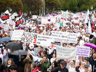 Manifestación de la 'España vaciada'