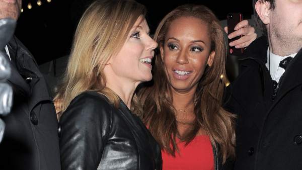 Geri Halliwell y Mel B. Geri Halliwell y Mel B.