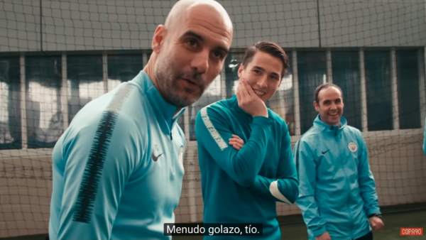 Guardiola ayuda al Kitchener's Taverners FC. Guardiola ayuda al Kitchener's Taverners FC.