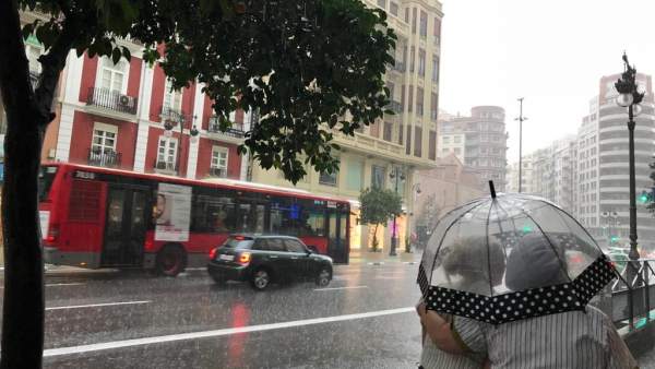 Lluvia en Valencia Lluvia en Valencia
