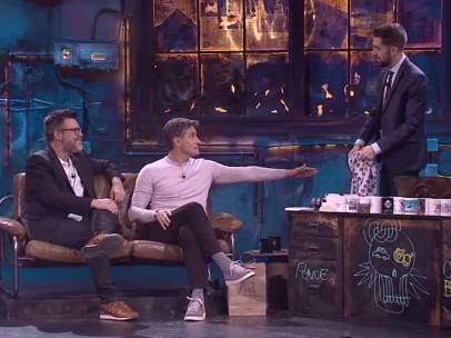 Quequé, Míchel y Broncano