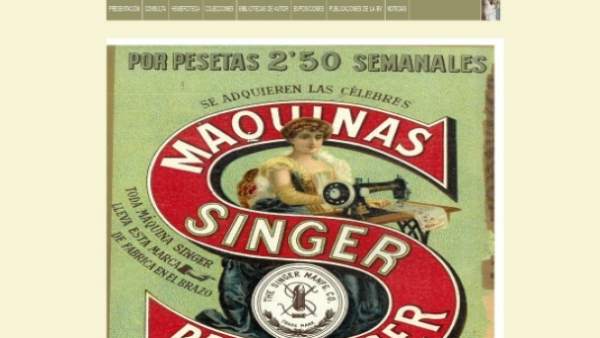 Cultura.- Un anuncio de 1912 de máquinas de coser Singer, lo más visto en Pinter Cultura.- Un anuncio de 1912 de máquinas de coser Singer, lo más visto en Pinter