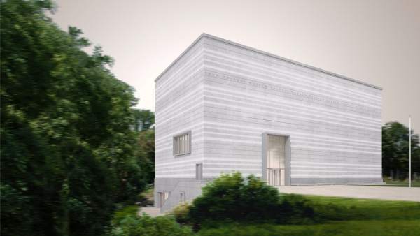 Exterior del nuevo Museo de la Bauhaus en Weimar. Exterior del nuevo Museo de la Bauhaus en Weimar.