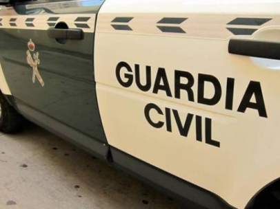 Coche Guardia Civil foto de archivo