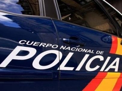 Un coche de la Policía Nacional