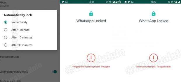Desbloqueo por huella dactilar