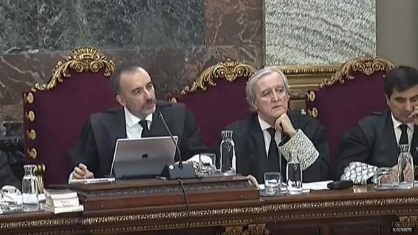 El juez Marchena y los magistrados del juicio al procés en el Supremo El juez Marchena y los magistrados del juicio al procés en el Supremo