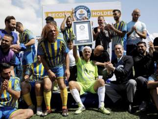 Itzhak Hayk record guines al futbolista más mayor