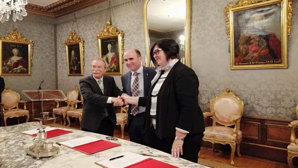 El Gobierno de Navarra y Elkargi abren una línea de financiación de 10 millones El Gobierno de Navarra y Elkargi abren una línea de financiación de 10 millones