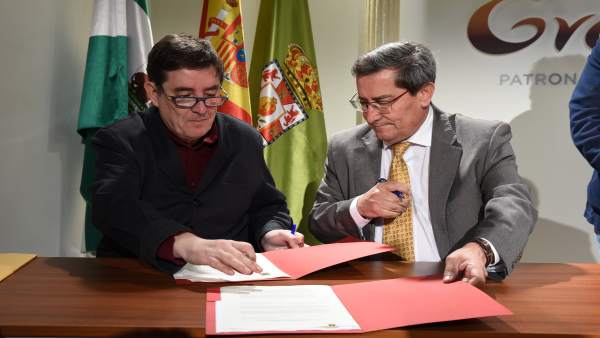 Granada.- La Diputación y el Instituto Cervantes firman un convenio para la prom Granada.- La Diputación y el Instituto Cervantes firman un convenio para la prom