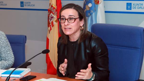 La conselleira de Infraestruturas e Vivenda, Ethel Vázquez, en rueda de prensa La conselleira de Infraestruturas e Vivenda, Ethel Vázquez, en rueda de prensa
