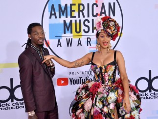 La pareja de raperos Cardi B y Offset