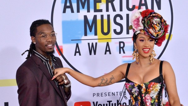 La pareja de raperos Cardi B y Offset La pareja de raperos Cardi B y Offset
