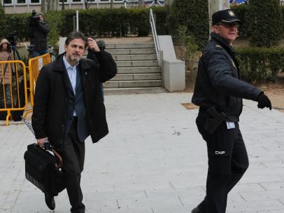 Oriol Pujol acude a la Audiencia Nacional a declarar.