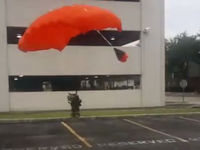 Osito con paracaídas