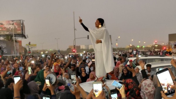 Símbolo de las protestas en Sudán Símbolo de las protestas en Sudán