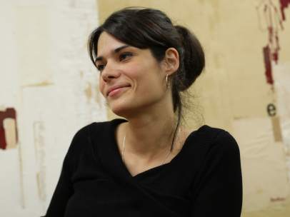 La candidata de la coalición, Isa Serra.