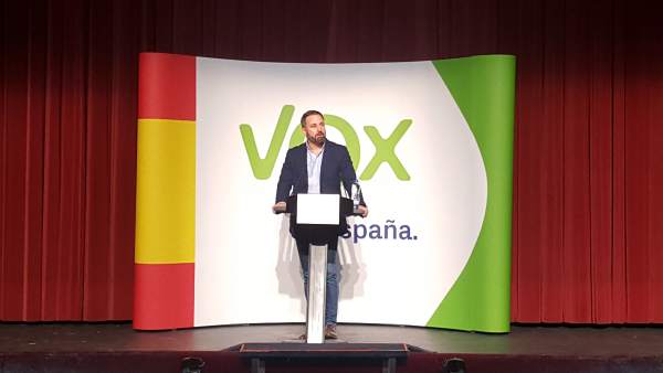 28-A.- Santiago Abascal Afirma En Palencia Que El Problema 'Más Importante' De España Desde Haces Años Es El PSOE 28-A.- Santiago Abascal Afirma En Palencia Que El Problema 'Más Importante' De España Desde Haces Años Es El PSOE