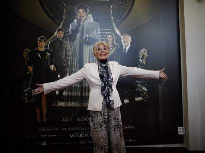 La actriz Concha Velasco presenta la obra de teatro El Funeral en el Teatro La Latina de Madrid