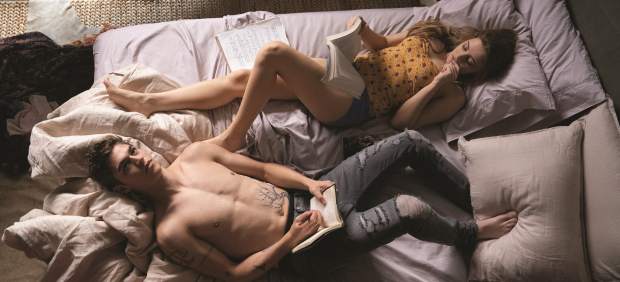 Una de las escenas de la película After. Aquí empieza todo.