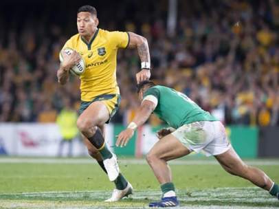 El rugbier Israel Folau