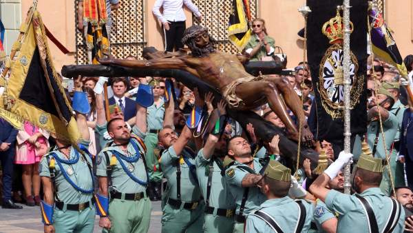 Cristo de Mena Legión Semana Santa Málaga Cristo de Mena Legión Semana Santa Málaga