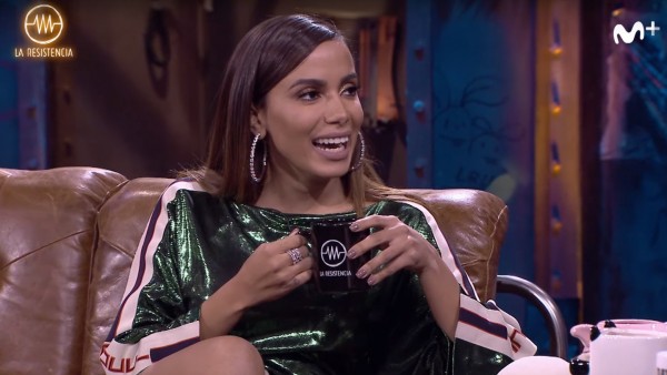 La cantante brasileña Anitta La cantante brasileña Anitta