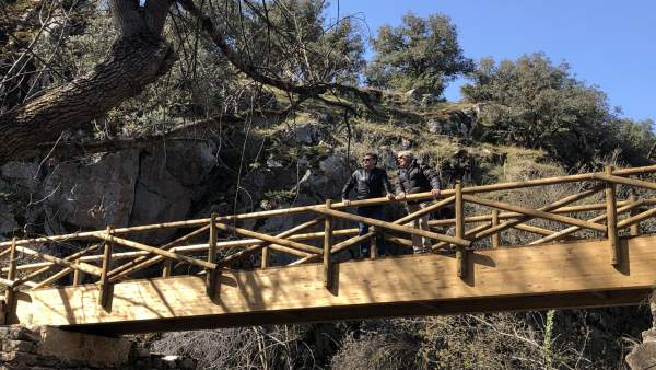 La Risca de Valdeprados (Segovia) ofrece 'mejoras' en un recorrido que es Lugar de Interés Geológico La Risca de Valdeprados (Segovia) ofrece 'mejoras' en un recorrido que es Lugar de Interés Geológico