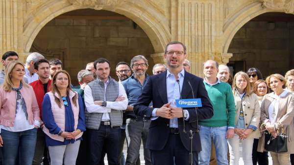 26A.- Maroto (PP) Afirma Que Votar Al PNV Es 'Lo Mismo Que Votar A Pedro Sánchez' 26A.- Maroto (PP) Afirma Que Votar Al PNV Es 'Lo Mismo Que Votar A Pedro Sánchez'