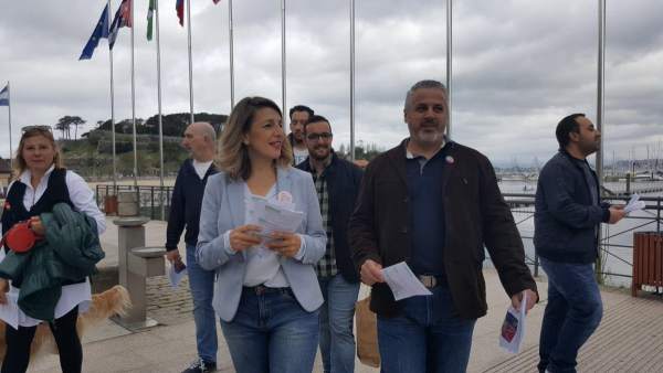 28A.- Yolanda Díaz: 'Aún No Hemos Escuchado A Pedro Sánchez Decir Que No Quiere Pactar Con Albert Rivera' 28A.- Yolanda Díaz: 'Aún No Hemos Escuchado A Pedro Sánchez Decir Que No Quiere Pactar Con Albert Rivera'