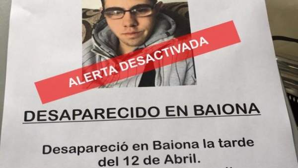 Aparece en perfecto estado de salud y con su padre en Portugal el joven que buscaban desde el viernes en Baiona Aparece en perfecto estado de salud y con su padre en Portugal el joven que buscaban desde el viernes en Baiona