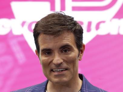 El presentador Luis Larrodera.