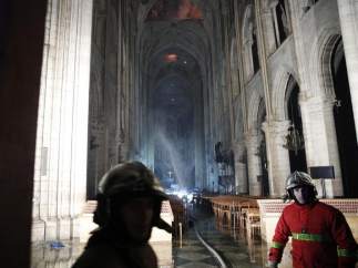 Notre Dame, en llamas