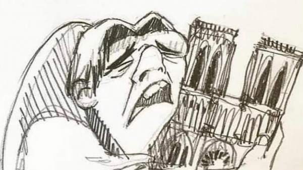 La imagen publicada por Neymar tras la tragedia de Notre Dame La imagen publicada por Neymar tras la tragedia de Notre Dame
