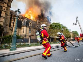 Incendio en Notre Dame
