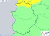 El 112 Extremadura activará mañana la alerta amarilla por vientos y tormentas en el norte de la provincia de Cáceres