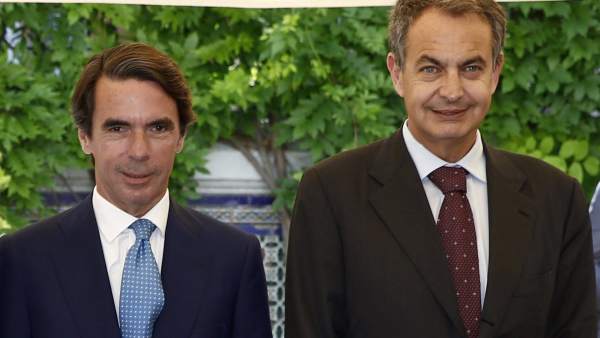 Aznar y Zapatero Aznar y Zapatero