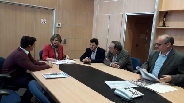 La CHE y la Comunidad General de Regantes del Canal de Bardenas analizan la situación de las reservas de agua La CHE y la Comunidad General de Regantes del Canal de Bardenas analizan la situación de las reservas de agua