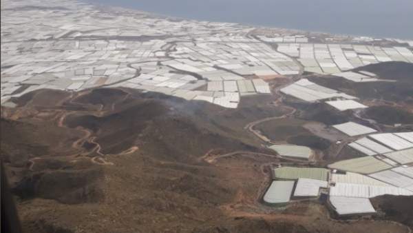 Almería.-Sucesos.-Controlado el incendio declarado en La Alberquilla de Balanegra, que ha afectado a monte bajo Almería.-Sucesos.-Controlado el incendio declarado en La Alberquilla de Balanegra, que ha afectado a monte bajo