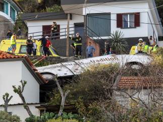 Accidente de autobús en Madeira