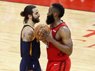 Ricky Rubio y James Harden