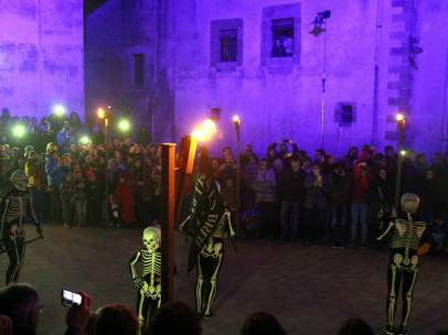 "La dansa de la mort" en Verges, Girona.