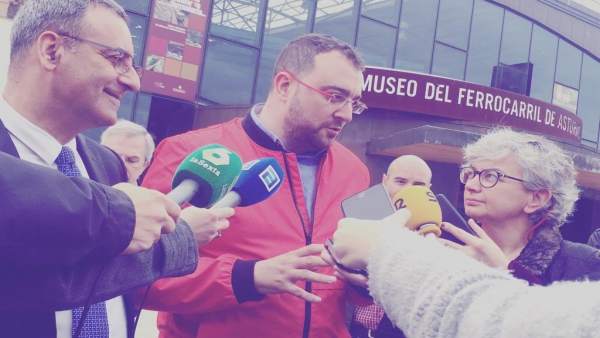 26M.- Barbón Cree Que El Plan De Vías Es Un Ejemplo Más De Que Asturias Forma Parte De La Agenda Del Gobierno De Sánchez 26M.- Barbón Cree Que El Plan De Vías Es Un Ejemplo Más De Que Asturias Forma Parte De La Agenda Del Gobierno De Sánchez